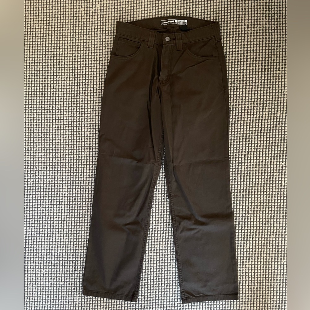 NMT Carhart relaxed-fit brown Pants size 28x30